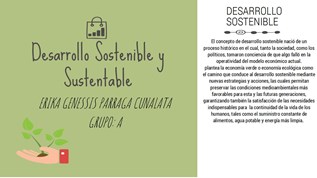 Desarrollo Sostenible y Sustentable at emaze Presentation