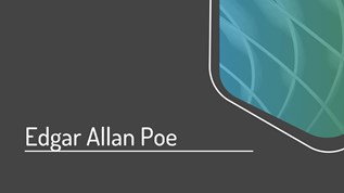 Edgar Allan Poe at emaze Presentation