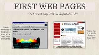 First web pages at emaze Presentation