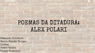 Poemas Da Ditadura: Alex Polari At Emaze Presentation