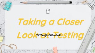 Taking a Closer Look at Testing at emaze Presentation
