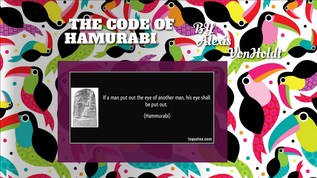 Hammurabi project at emaze Presentation