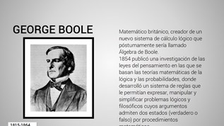 GEORGE BOOLE at emaze Presentation