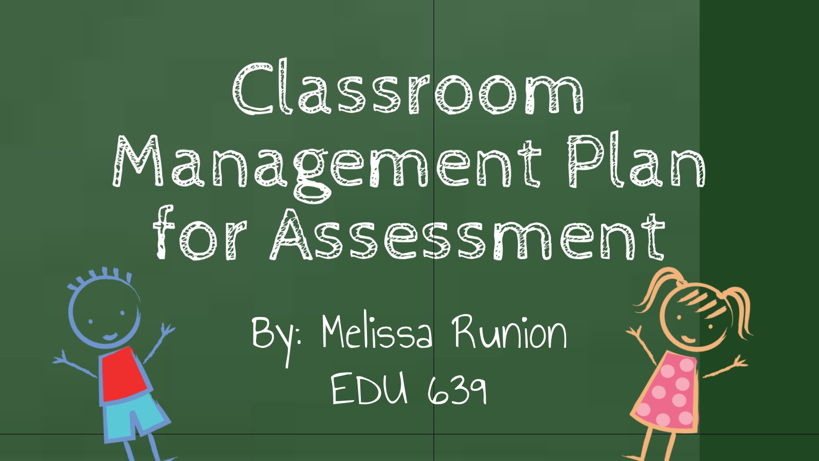 Special Education Classroom Management Plan Example