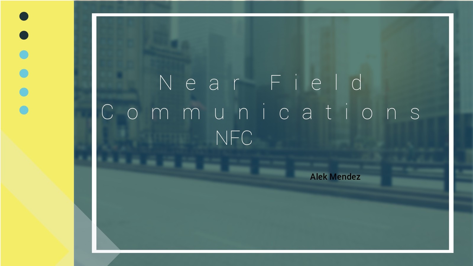 Bluetooth and near Field Communications at emaze Presentation