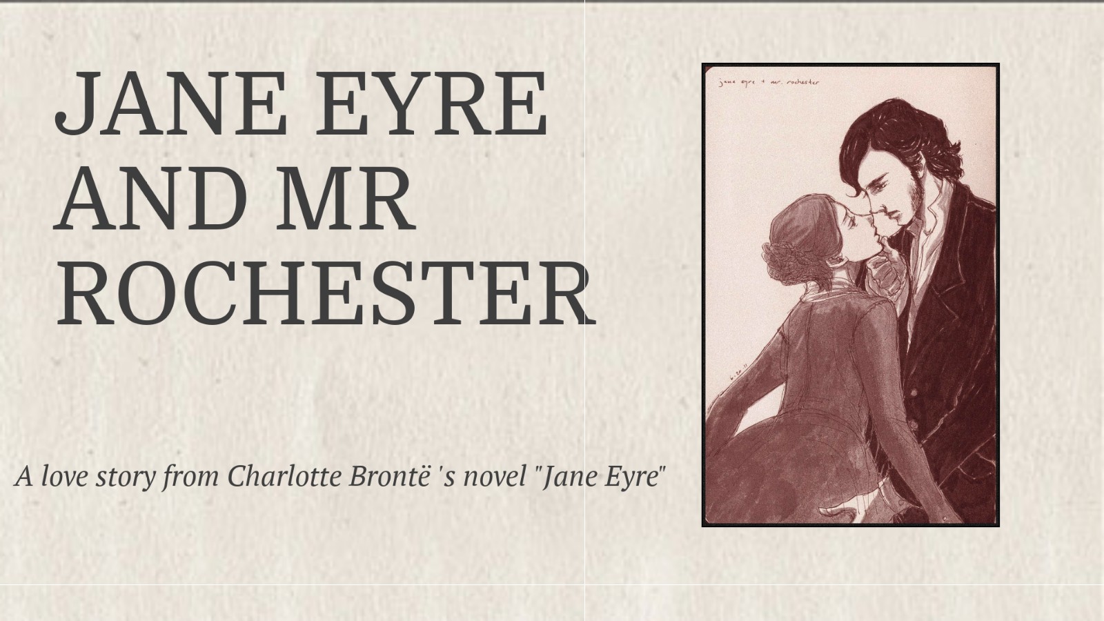 JANE AND MR ROCHESTER at emaze Presentation