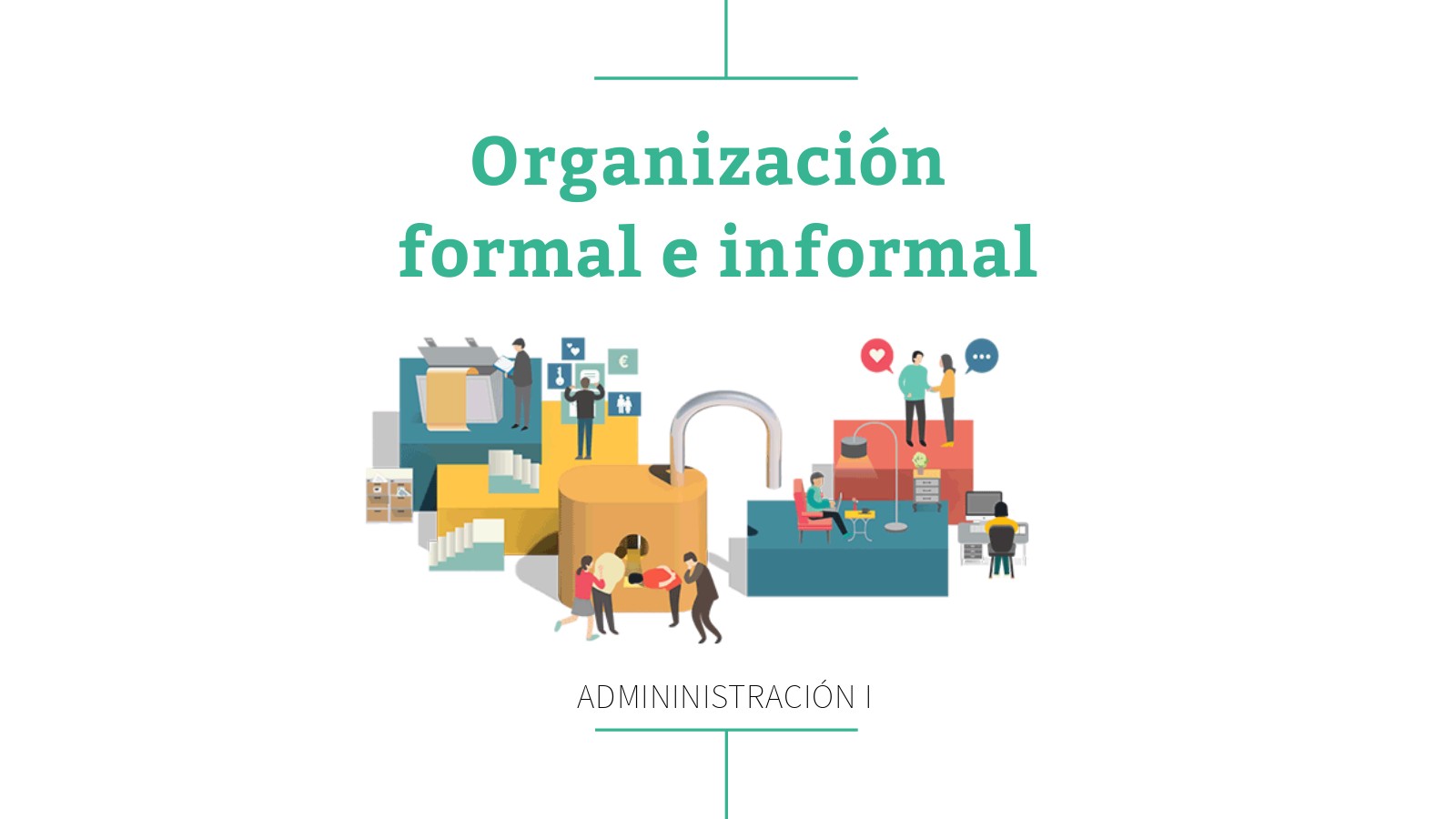 Organización formal e informal at emaze Presentation