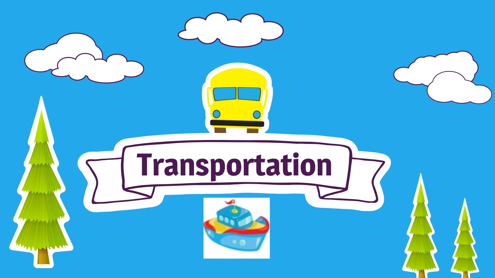 Transportation at emaze Presentation