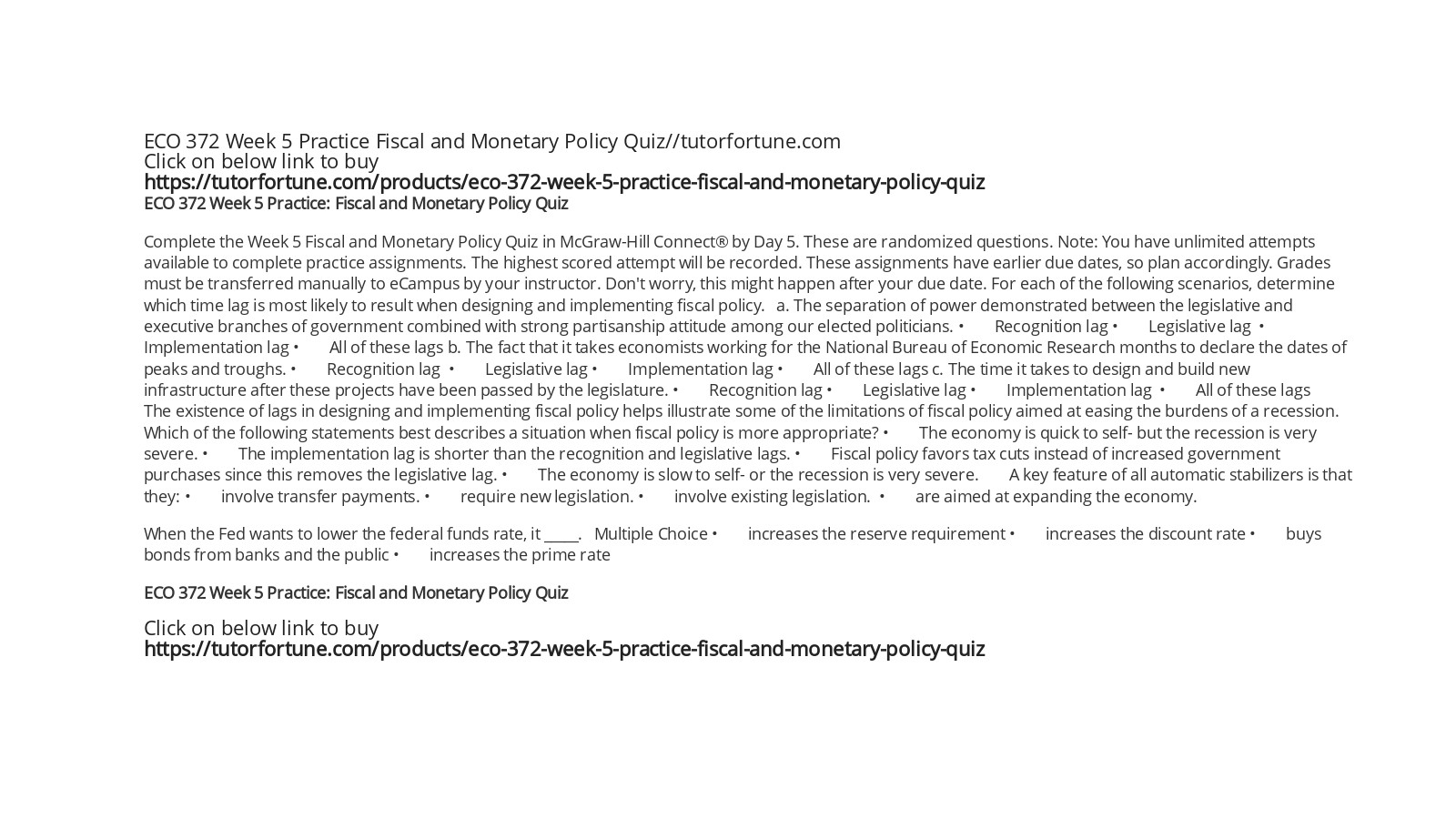 eco-372-week-5-practice-fiscal-and-monetary-policy-quiz-tutorfortune