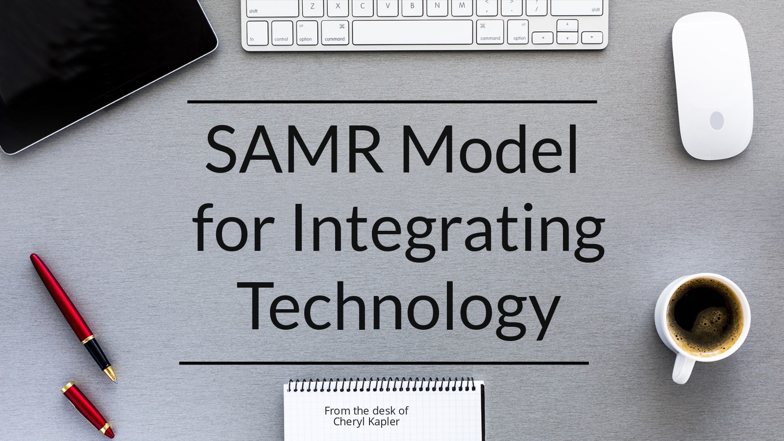 SAMR Model for IntegratingTechnology on emaze