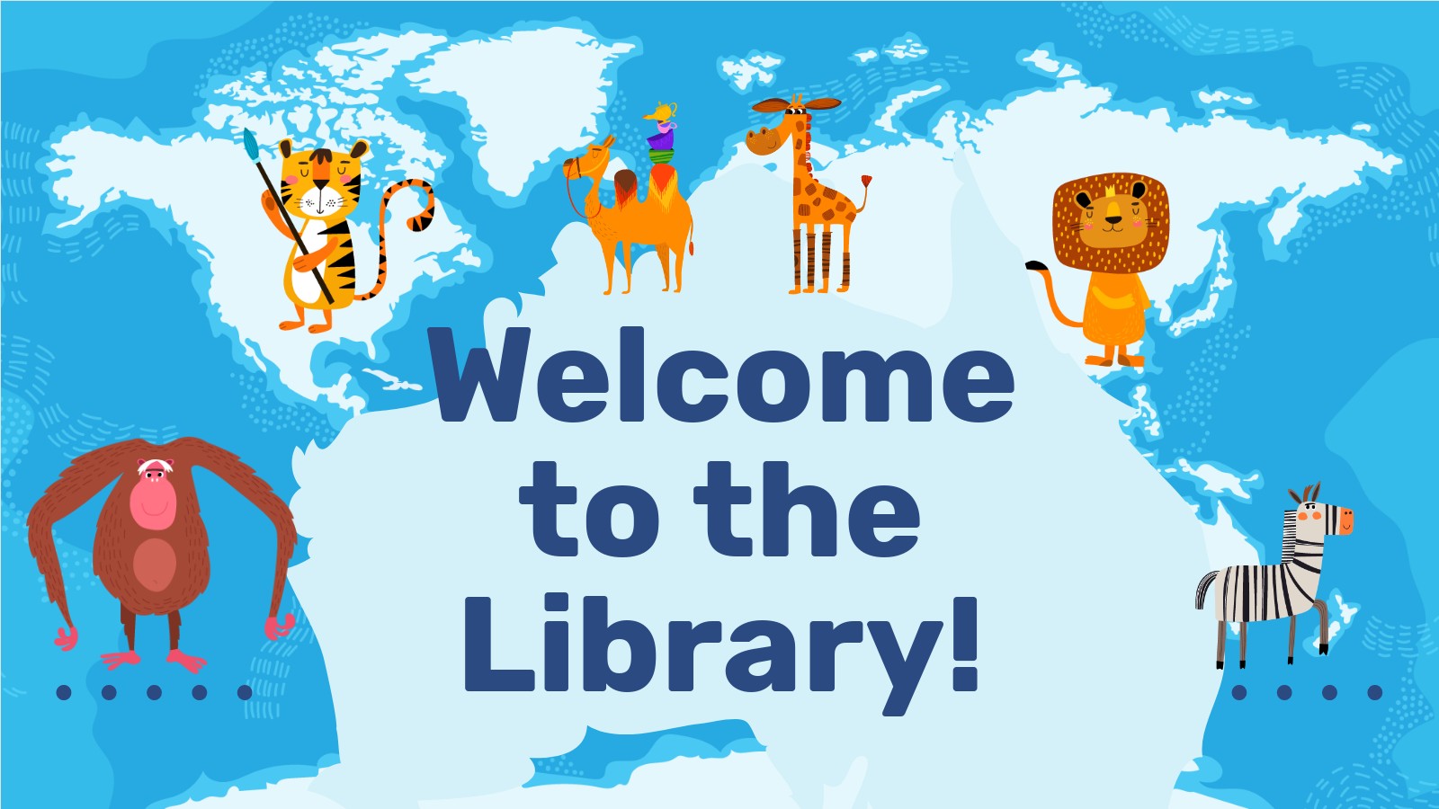 Library Welcome at emaze Presentation