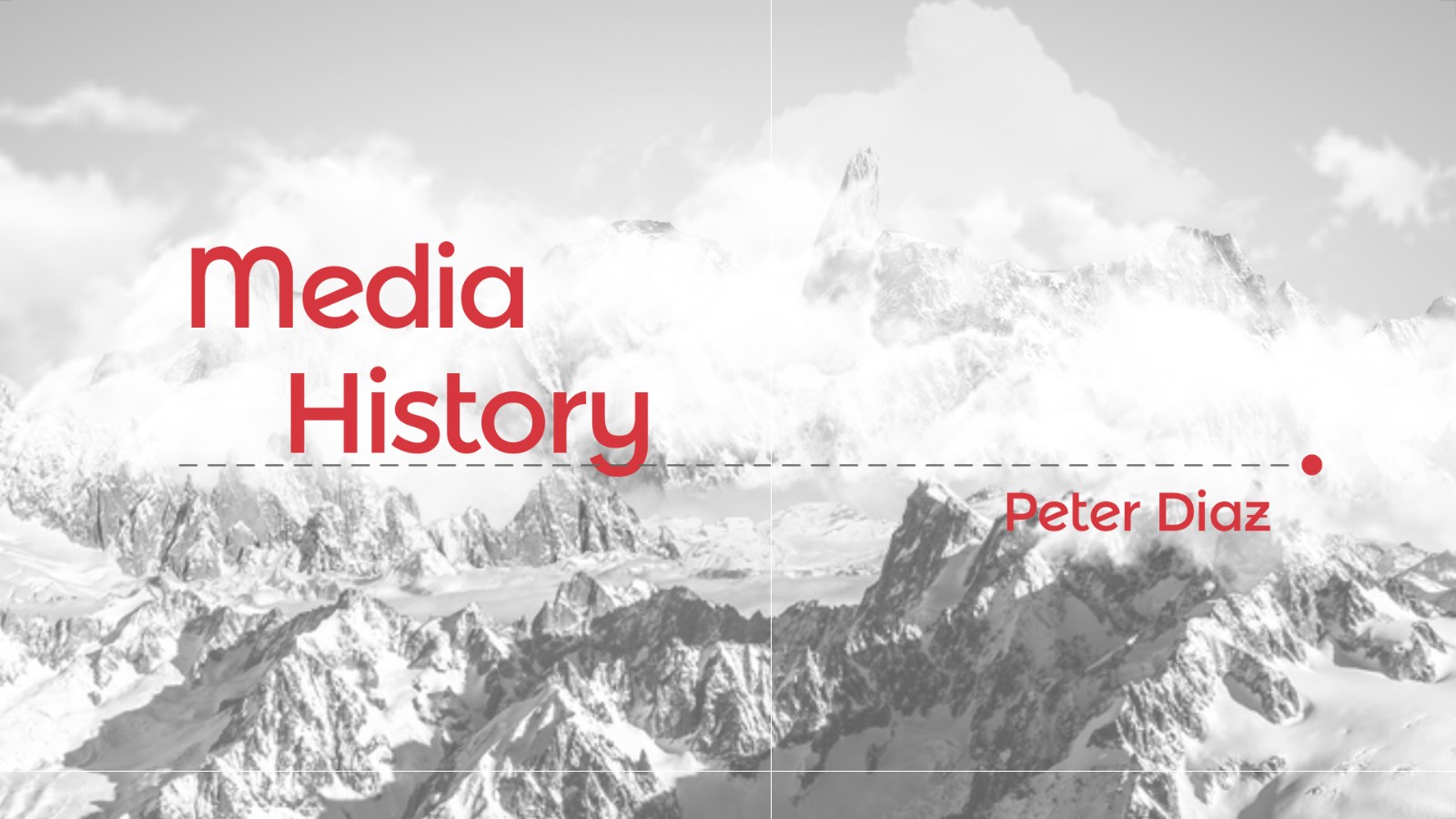 Media History at emaze Presentation