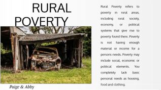 Rural Poverty at emaze Presentation