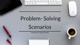 Problem-Solving Scenarios at emaze Presentation