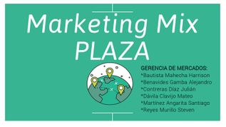Marketing Mix PLAZA at emaze Presentation