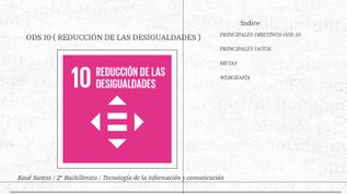 ODS 10 ( Reducción de las desigualdades ) at emaze Presentation