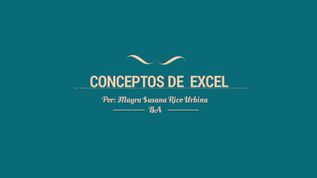 Conceptos de excel at emaze Presentation