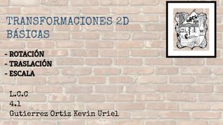 Transformaciones 2d básicas at emaze Presentation