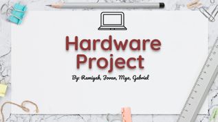 Hardware Project at emaze Presentation