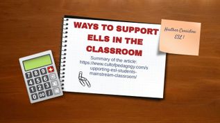 12 Ways To Support ELLs In Content Classrooms At Emaze Presentation