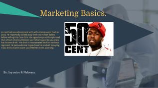 50 cent vitamin water. at emaze Presentation