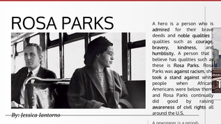 rosa parks presentation ideas