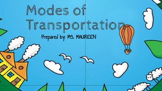 Modes of Transportation at emaze Presentation