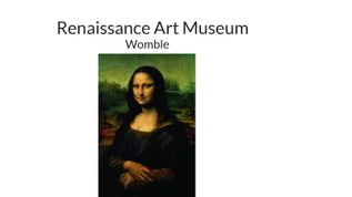 Renaissance Art Museum at emaze Photo Album