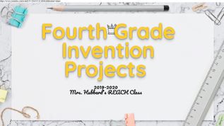 Fourth Grade Invention Projects at emaze Presentation