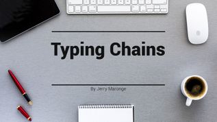 Typing Chains at emaze Presentation
