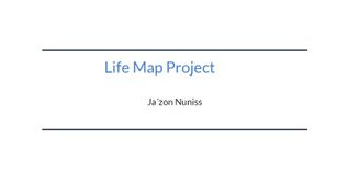 Life Map Project at emaze Presentation