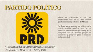 PARTIDO POLÍTICO (PRD) at emaze Presentation