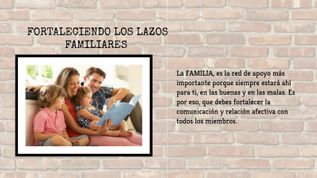 Fortaleciendo los lazos familiares at emaze Presentation