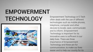 empowerment technology at emaze Presentation