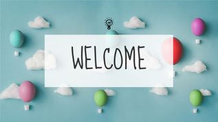 WELCOME at emaze Presentation