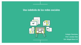 Riesgos y consecuencias del mal uso de las redes sociales at emaze ...