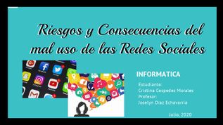 riesgos y consecuencias del mal uso de las redes sociales at emaze ...