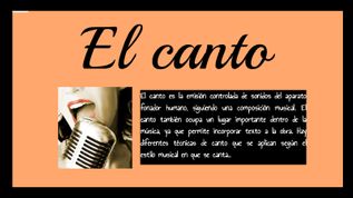 El canto at emaze Presentation