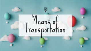 Means of Transportation at emaze Presentation
