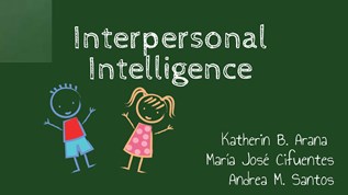 Interpersonal Intelligence At Emaze Presentation