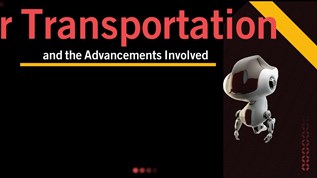 The Advancements in Transportation at emaze Presentation