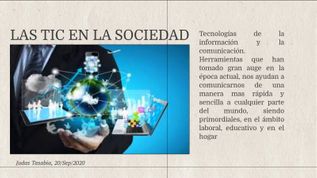 LAS TIC EN LA SOCIEDAD at emaze Presentation