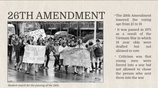 26th Amendment At Emaze Presentation