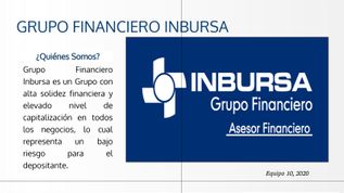 GRUPO FINANCIERO INBURSA at emaze Presentation