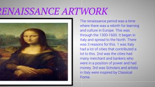 Renaissance Project at emaze Presentation