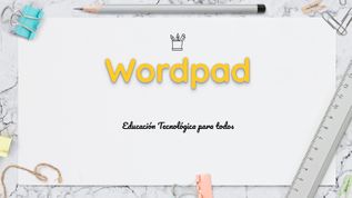 wordpad presentation