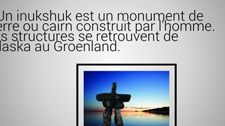 Inukshuk at emaze Presentation