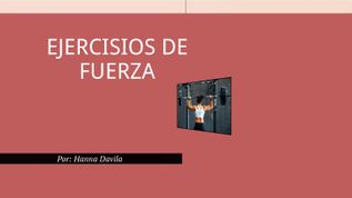 Ejercisios de fuerza at emaze Presentation