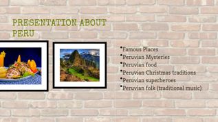 Presentation About Peru At Emaze Presentation