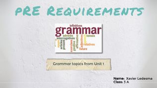 Pre Requirements at emaze Presentation